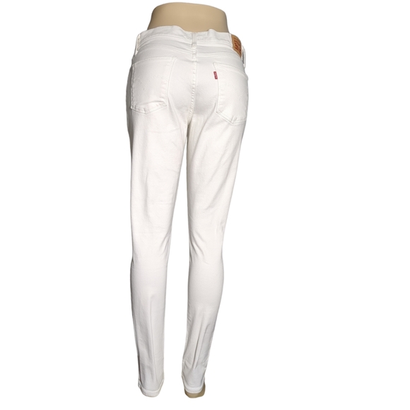 Levi’s Strauss  311 Skinny Filiform Embroidery White Jeans Size 30 - Picture 12 of 16